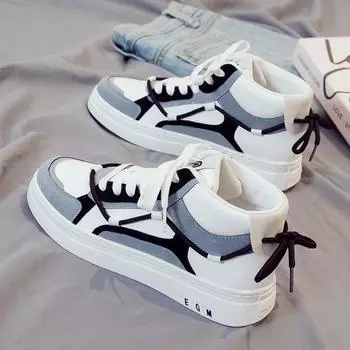 Зимняя обувь с высоким берцем, удобная и модная мужская обувь, универсальная повседневная спортивная обувь, обувь для сноуборда, маленькие белые матерчатые туфли, кожаная обувь 39