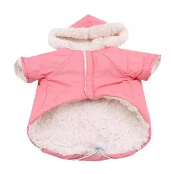 Зимняя одежда для маленьких собак, теплая пуховая парка для собак, одежда для французского бульдога, мопса L синий