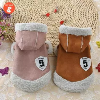 Зимняя одежда для щенков и собак, пальто, теплый мотоциклетный жилет, костюм хаки