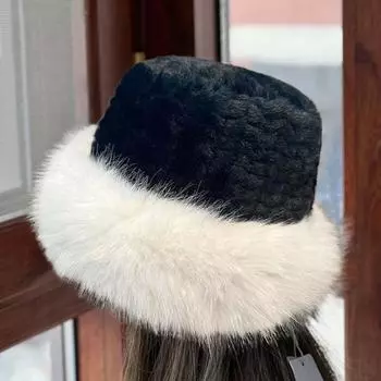 Зимняя плюшевая панама, однотонная, утолщенная, теплая, рыболовная шапка, ветрозащитная, для холодной погоды, головной убор, повседневная одежда