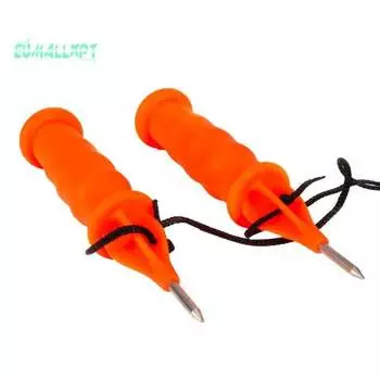 Зимняя подледная рыбалка, долото, безопасный спасательный ручной инструмент со свистком, шнурок