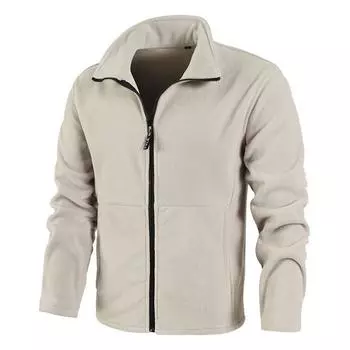 Зимняя повседневная куртка из овечьей шерсти, мужская, воротник-стойка, корейская версия, модное однотонное красивое пальто для мужчин M серый