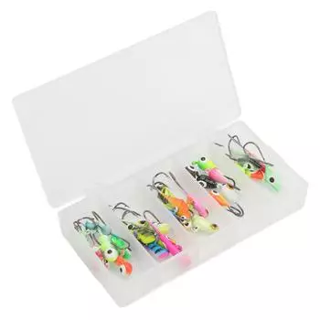 Зимняя приманка для подледной рыбалки, приманка для искусственной ловли на льду, крючок для ловли на мини-голову, приманка для ловли на льду