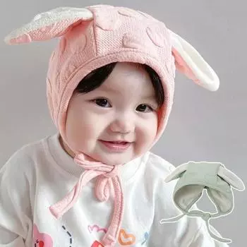 Зимняя шапка IMBEBE для малышей Jumping Rabbit, корейские детские товары