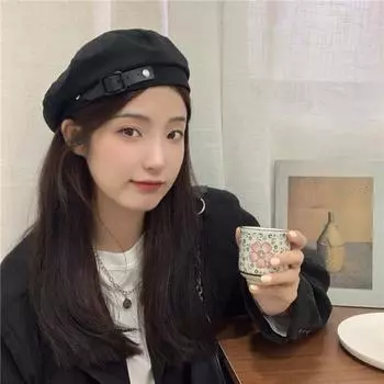 Зимняя шапка, модная, не выцветающая, долговечная, берет, модная женская берет, зимняя шапка, женская кепка, повседневная жизнь бежевый