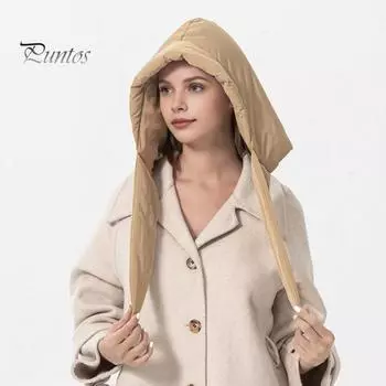 Зимняя шапка с подкладкой, регулируемая, со шнуровкой, противоскользящая, ветрозащитная, снегозащитная, сохраняющая тепло, защита шеи, для активного отдыха на природе, головной убор для путешествий розовый