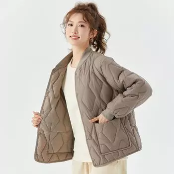 Зимняя студенческая свободная хлопковая одежда женская утепленная утолщенная хлопковая куртка женское пальто хлопковые топы модное тепло и комфорт 2533 M