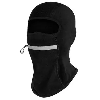 # Зимняя теплая Балаклава ветрозащитная велосипедная маска для лица Термолыжная маска (черный)