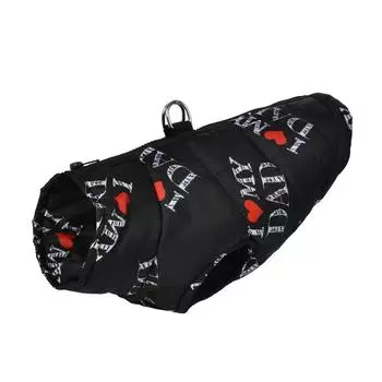 Зимняя теплая одежда для собак средних и маленьких пород, костюм для вечеринки с кошкой, куртка для щенка, пальто, рождественский жилет для французского бульдога S