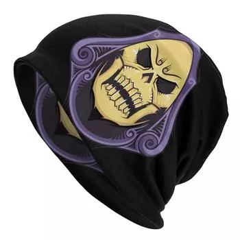 Зимняя теплая шапка He-Man And The Masters Of The Universe, женская шапка с напуском, шапка-бини Skeletor Ski Skullies, шапка унисекс для женщин Skullies Beanie Hat