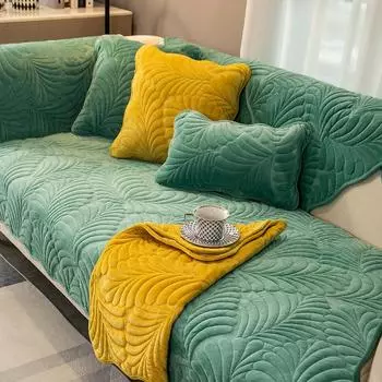 Зимняя толстая флисовая диванная подушка, теплая подушка, легкая, роскошная и простая, универсальный чехол, полотенце 70*70cm