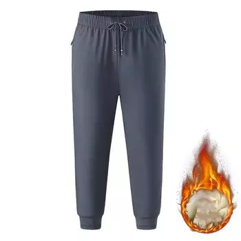 Зимняя толстая мужская парка для отдыха на открытом воздухе, пальто большого размера с меховой подкладкой, теплая куртка для мужчин с большими карманами, ветрозащитная верхняя одежда, спортивные парки, куртка и брюки, костюм S