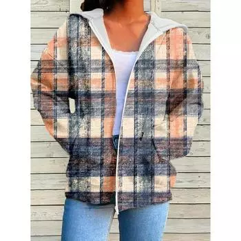 Зимняя толстовка с капюшоном и цветочным принтом в виде бабочек, спортивная одежда, пальто для женщин, толстовки с капюшоном на молнии и 3D-карманами, осенняя женская одежда S