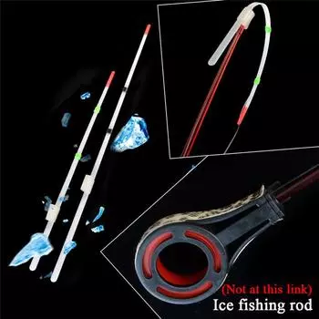 Зимняя удочка для зимней зимней удочки, 20 шт. CW 0,1-1,4 г, мини-удочка, портативные снасти 100 мм-180 мм, снасти для зимней рыбалки 100mm-C.W 0.1-0.4g-20pcs