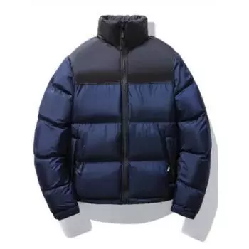 Зимняя утолщенная мужская куртка с хлопковой подкладкой и воротником-стойкой, корейская версия, модная куртка с хлопковой подкладкой в тон, трендовая теплая куртка с хлопковой подкладкой M оранжевый