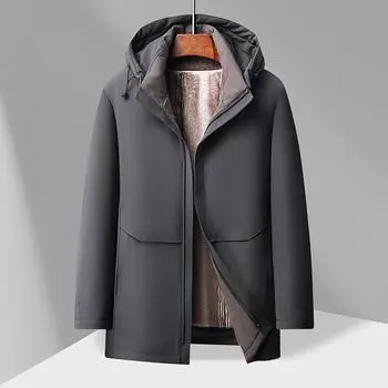 Зимняя утолщенная съемная шапка с подкладкой из меха кролика Деловой мех Интегрированный для молодых и средних лет Пирог Преодоление 170