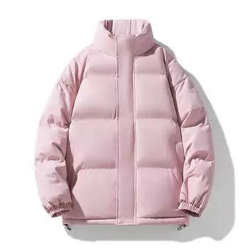 Зимняя утолщенная стеганая куртка для мужчин, гонконгский ветровой воротник, стеганая куртка, свободная корейская версия тренда всех пар, стеганое пальто для мужчин M