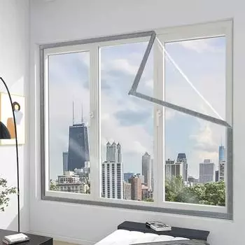 Зимняя ветрозащитная теплая пленка для окон, герметизация прозрачной ткани Eva, защитные шторы для стекла, изоляция от холода, антифриз, воздухопроницаемость, комфорт, пыленепроницаемость, домашний декор 100x120cm белый