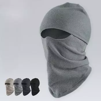 Зимняя ветрозащитная велосипедная маска для лица с 3D-кроем и подгонкой по голове, мягкая и приятная для кожи лыжная маска Ciclismo