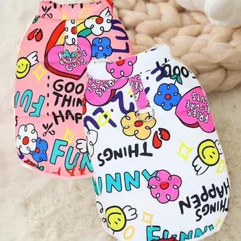 Зимняя водонепроницаемая куртка для собак, теплый жилет для питомцев, роскошные парки с принтом, пальто для собак, одежда для собак, чихуахуа, йоркширский терьер, одежда для собак S