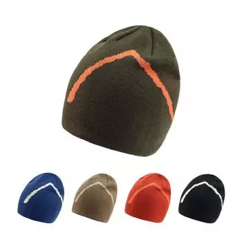 Зимняя вязаная шерстяная шапка мужская уличная ветрозащитная шапка для верховой езды детская вязаная уличная теплая сумка для головы холодная шапка Tide оранжевый