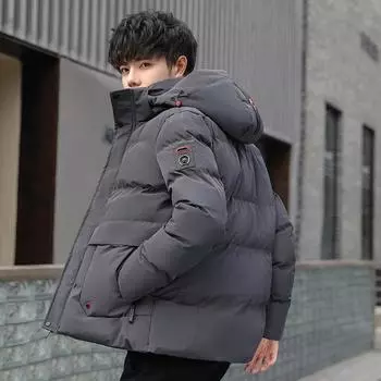 Зимняя взрывная хлопковая одежда мужская зимняя утолщенная теплая куртка стеганая куртка M