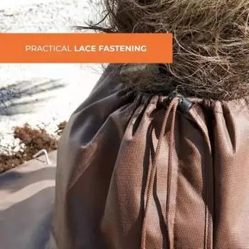 Зимняя защита корней пальмовых деревьев, укрытие для растений от мороза, коричневая защита растений, сумка для веток и столбов CHINA