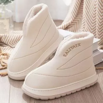 Зимняя женская обувь 2023, утолщенная теплая нескользящая легкая теплая обувь с толстой подошвой, увеличивающая рост 40-41