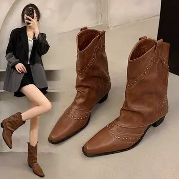 Зимняя женская обувь 35