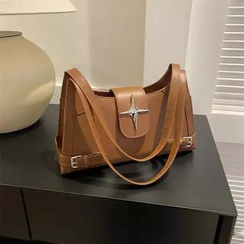 Зимняя женская сумка через плечо в стиле ретро, новая корейская версия небольшой квадратной сумки-трансформера