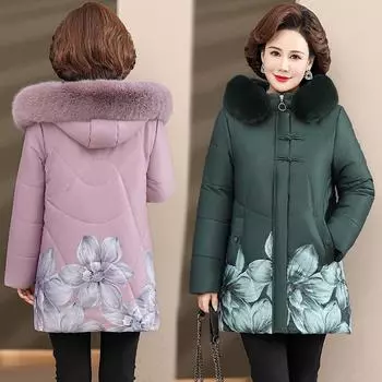 Зимняя женская свободная куртка-пуховик с капюшоном на молнии, женская однотонная короткая толстая стеганая куртка XXXXXL синий