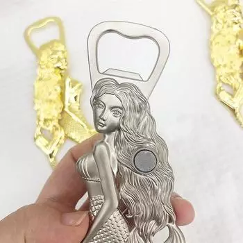 Zinc Alloy Beer Bottle Opener Creative Metal Beauty Women Bottle Opener Personalized Restaurant Bar Beer Bottle Opener