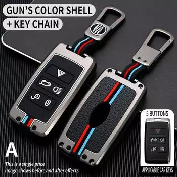 Корпус ключа дистанционного управления из цинкового сплава для Land Rover Range Rover Sport Velar Evoque Freelander2 Discovery Jaguar XF XJ XJL XE