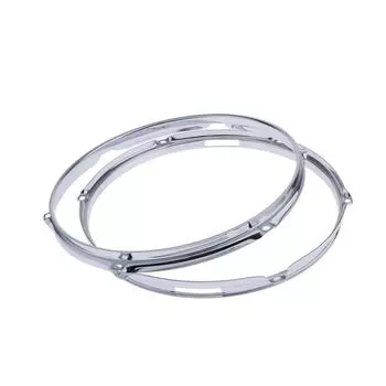 Zinc Alloy Die Cast Snare Drum Hoops Parts Accessories 1.5mm 13inch 6 Holes