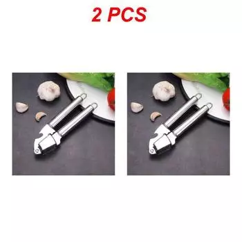 Zinc Alloy Garlic Press Manually Mashed Garlic Machine Garlic Crusher Handheld Cooking Ginger Crusher Kitchen Tools
