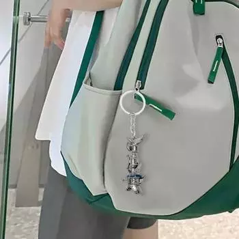 Zinc Alloy Necklace Metal Keyring Shark Cannon Pendant Keychain Collector Item Backpacks A