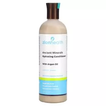 Zion Health, Ancient Minerals, увлажняющий кондиционер с аргановым маслом, кокос и жасмин, 16 жидких унций (473 мл)