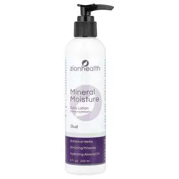 Zion Health, Mineral Moisture Daily Lotion, Oud, 240ml (8 fl oz)