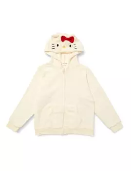 Zip Parka Fleece Girls [Sanrio] Off-White