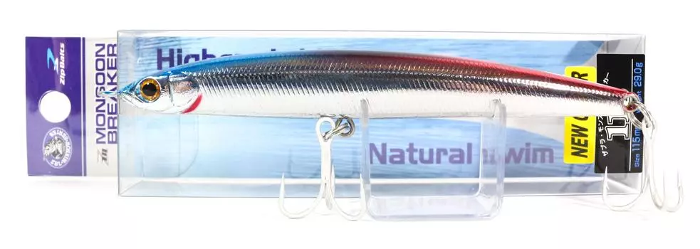 Zipbaits Monsoon Breaker 115 мм Тонущая Приманка 694 (8266)