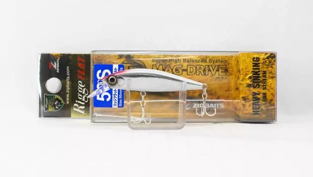 Zipbaits Rigge Flat 50S Light SW Тонущая приманка 637 (6021)