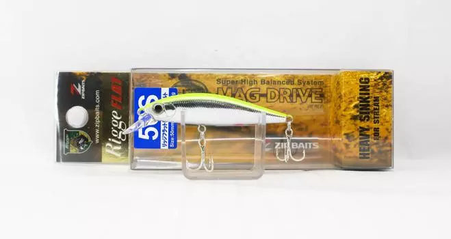 Zipbaits Rigge Flat 50S Light SW Тонущая приманка 946 (6045)