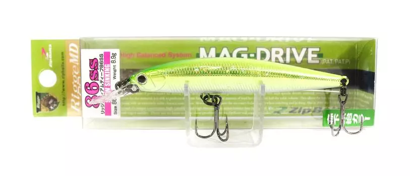Zipbaits Rigge MD 86SS Медленно тонущая приманка 317 (1358)
