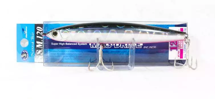 Zipbaits Slide Swim Minnow 120 SSM Тонущая приманка 940 (7350)