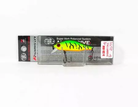 Зипбайтс Хамсин младший. Тонущая приманка SR HW 50 мм с шимми-фоллом 995 (7039)