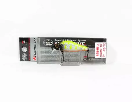 Зипбайтс Хамсин младший. Тонущая приманка SR HW 50 мм с шимми-фоллом 009 (7091)