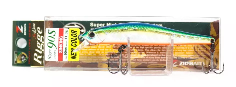 Зипбейты Rigge 90S Тонущая приманка L-128 (9313)
