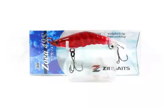 Зипбейты ZBL Zoea 49S Тонущая приманка 196 (5865)