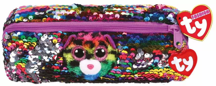 Zipit Ty Sequin Pen Case Dotty W22 D7 H10 95850 Size Approx.