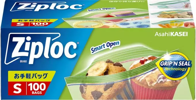 Ziploc easy bag S 100 pieces